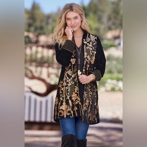 Soft Surroundings Antoinette Jacket
Size L  worn once